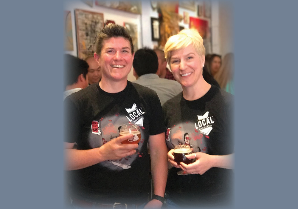 Regan Long & Sarah Fenson, Founders of Local Brewing Co.