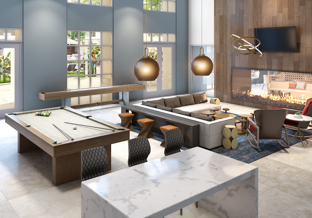 Resort-Style Living at LIVIA at Scripps Ranch - Clubroom